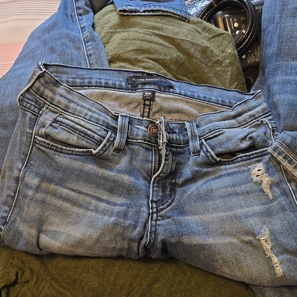 Flying monkey jeans